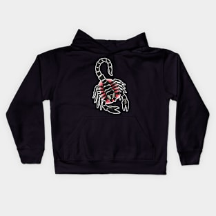 Scorpion Tattoo Design Kids Hoodie